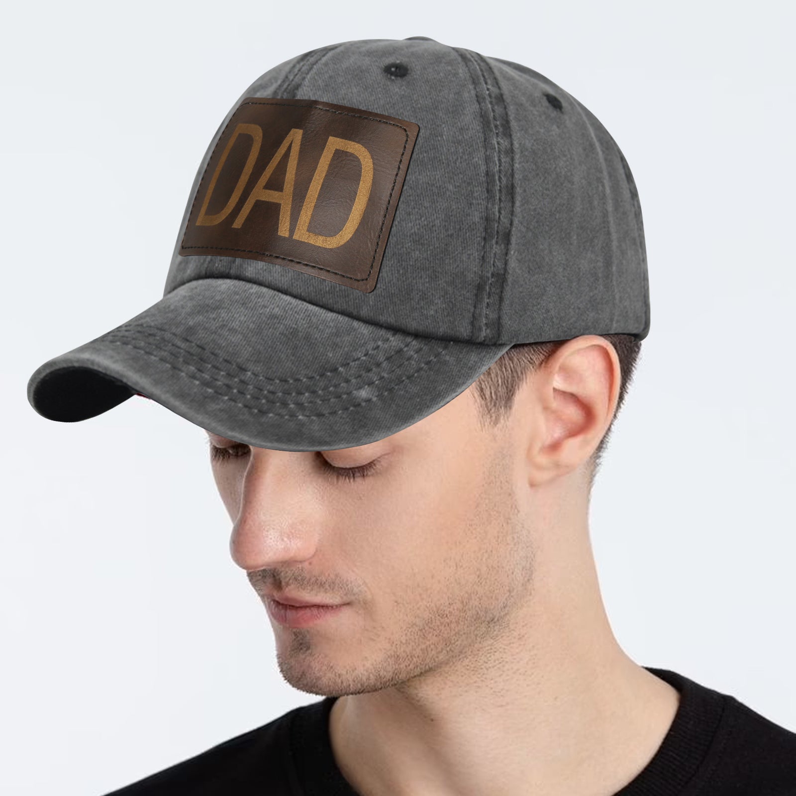Hat with laserable leather 11