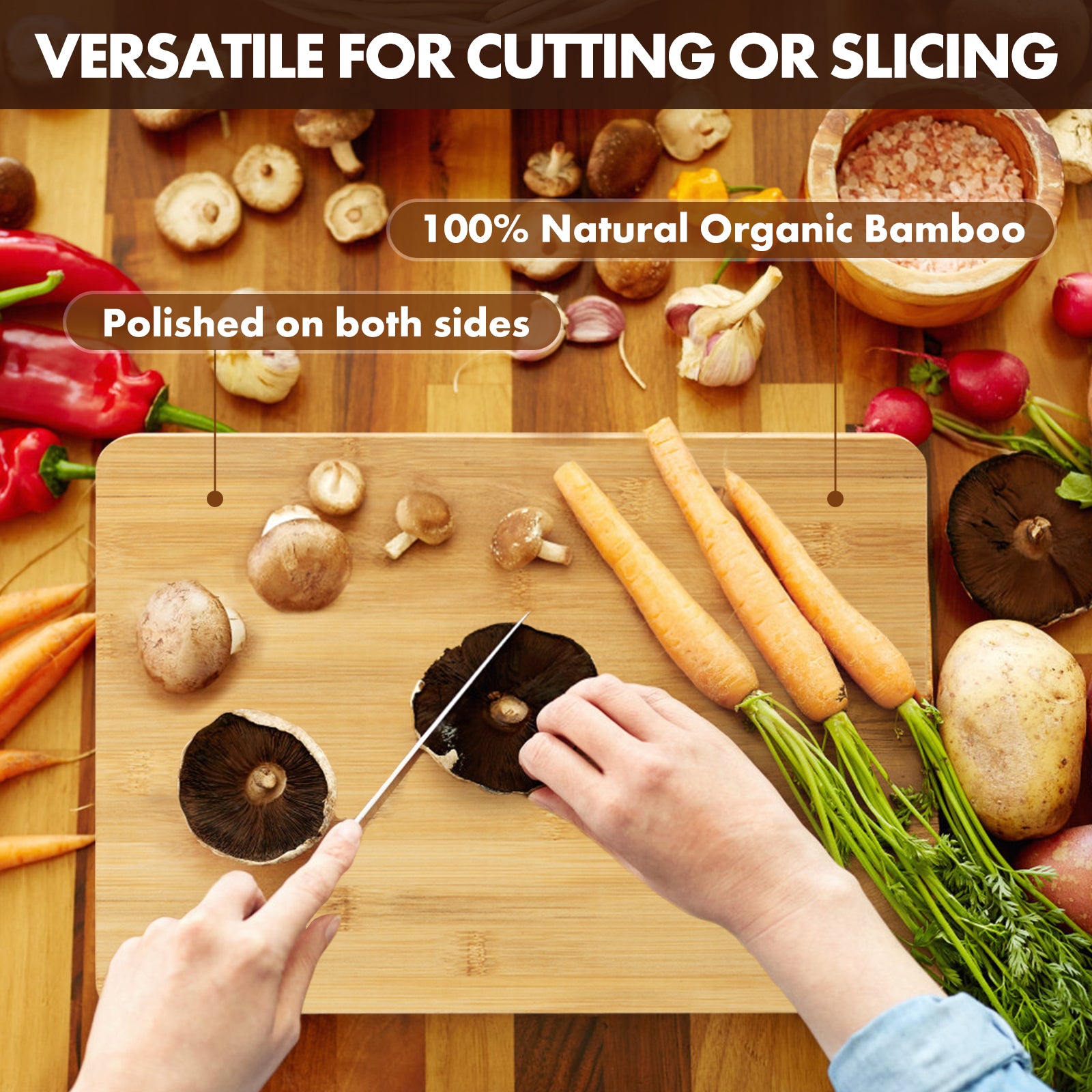 versatile for cutting or slicing