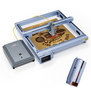 iKier K1 Pro Dual Laser — 20W Fiber + 48W Diode Engraver | Hybrid Engrave & Cut for Metal, Wood, Acrylic