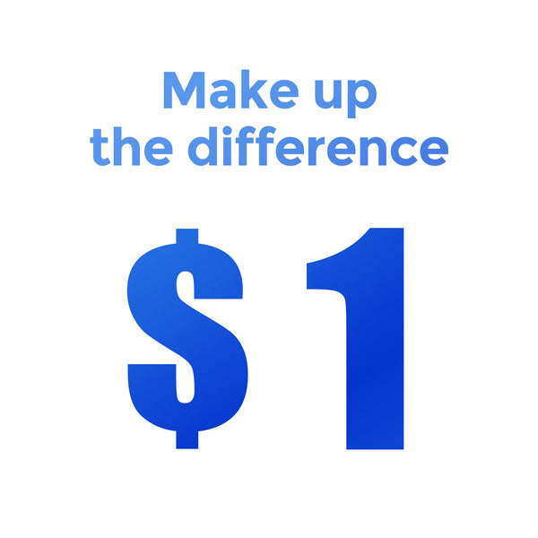 Make up the difference