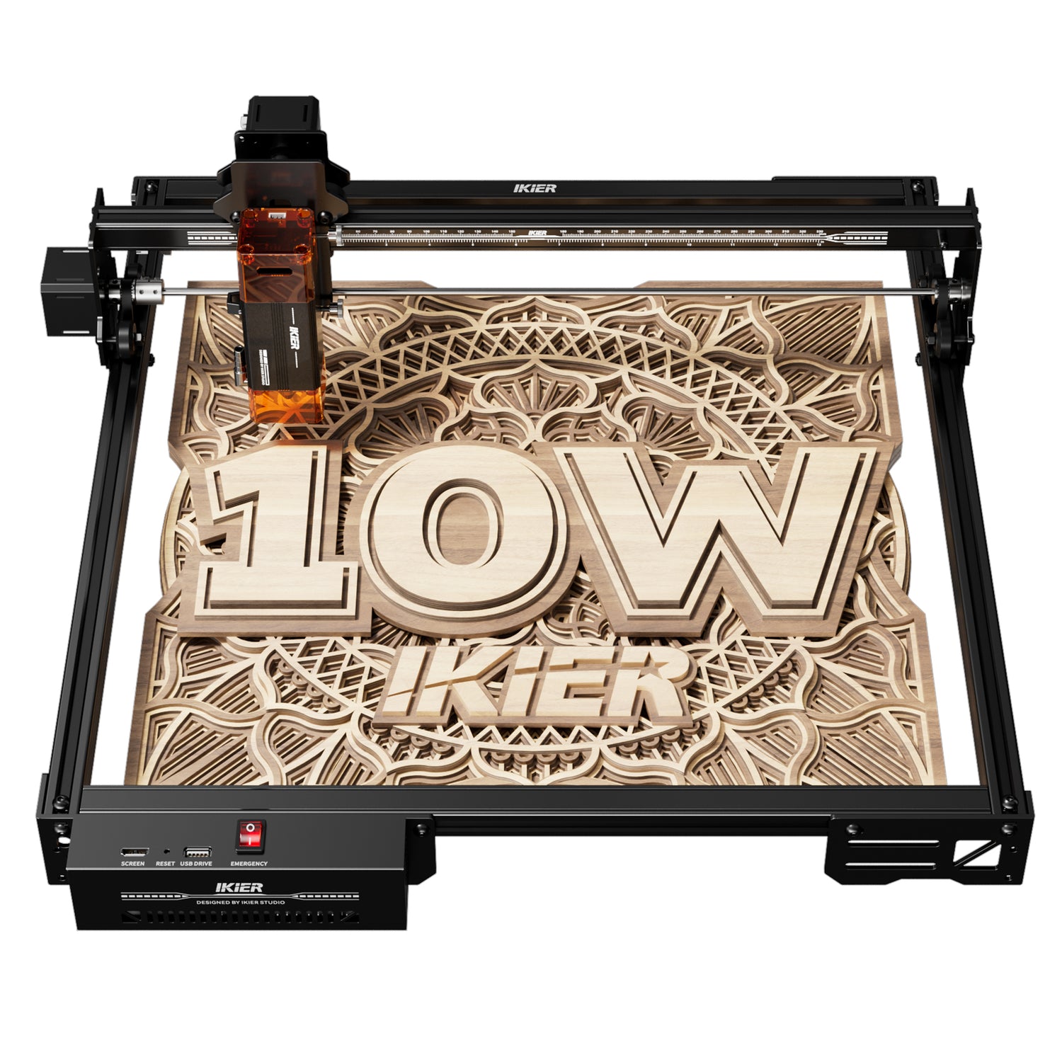 iKier X10 Pro: Upgraded 10W Laser Engraving Machine with Gen2 Spot Compression Technology