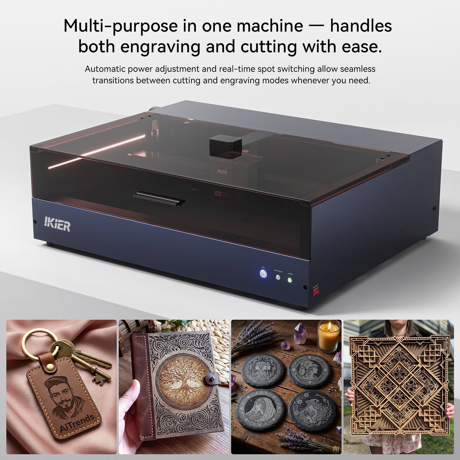 iKier K2 Pro 55W Laser Engraver