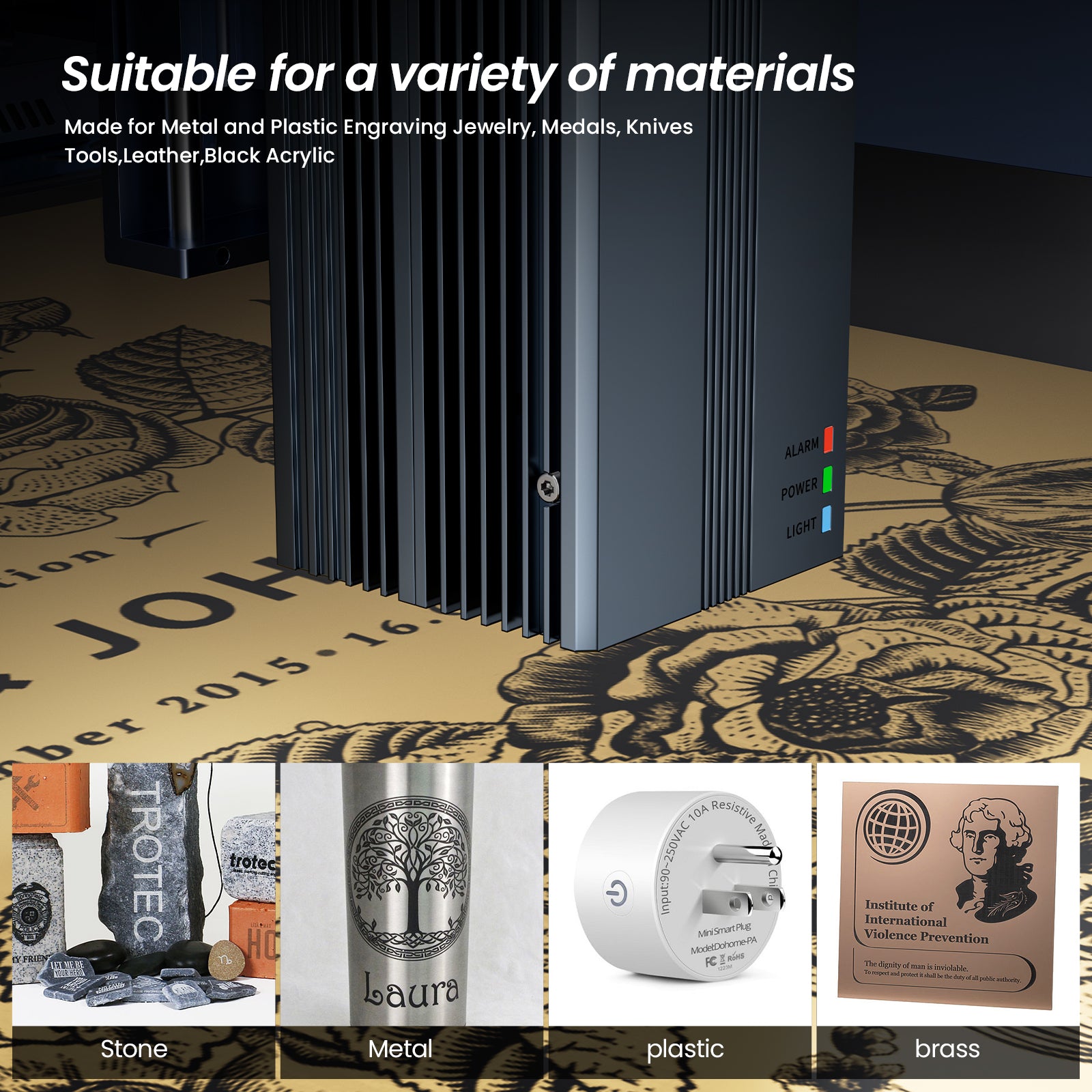 Atomstack R30 V2 Upgraded Infrared Laser Module 1064nm Laser for Engraving Metal and Plastic