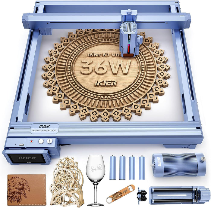 【US ONLY】iKier K1 Ultra 36W Laser Engraver (90% NEW)