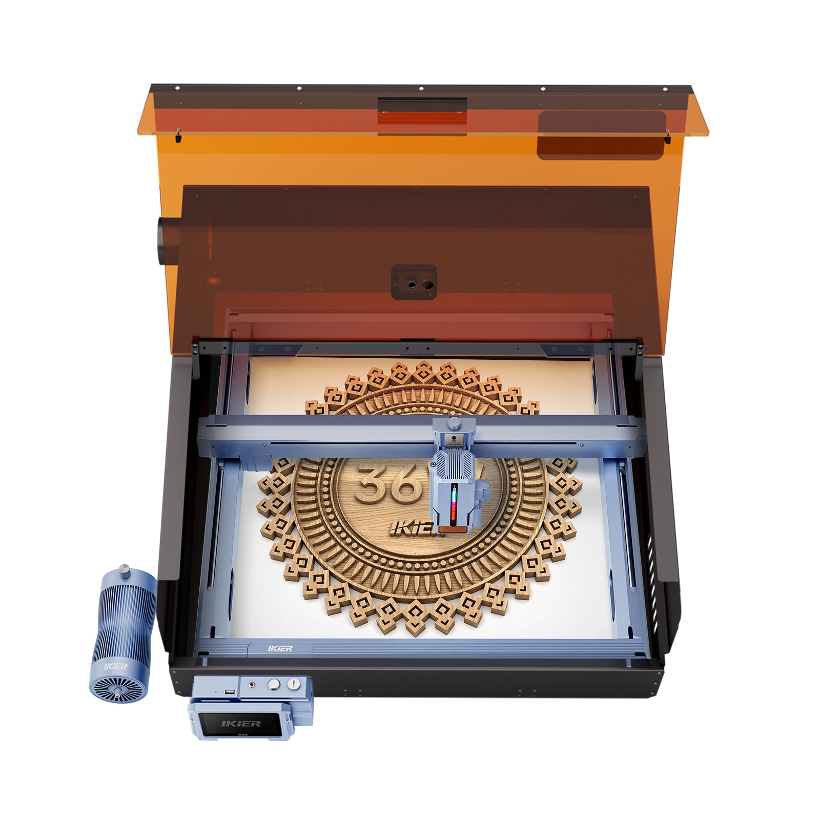 iKier K1 Ultra Combo: 36W Laser Engraving and Cutting Machine