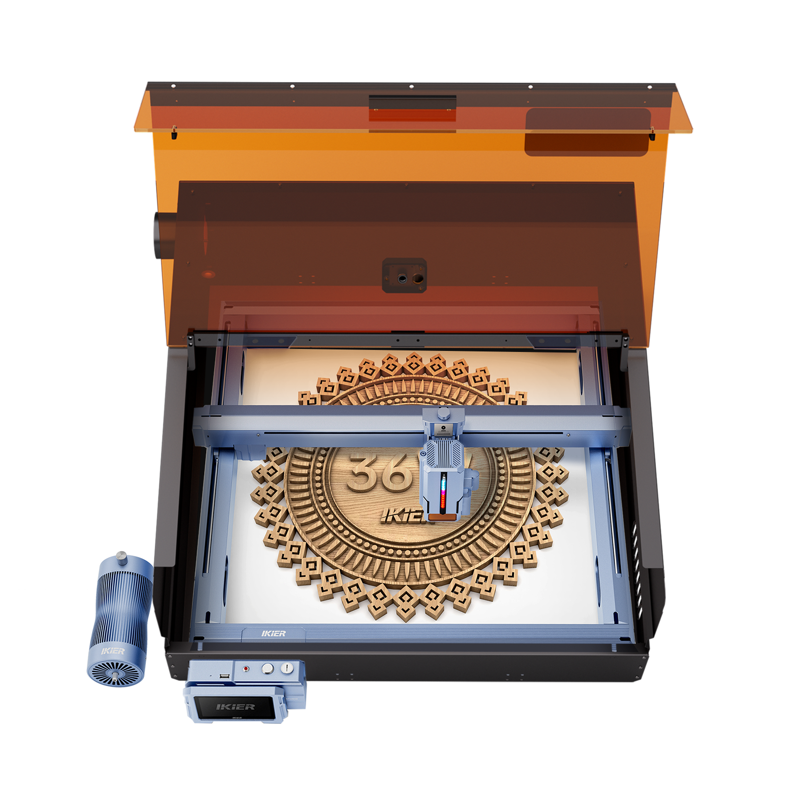iKier K1 Ultra Combo: 36W Laser Engraving and Cutting Machine