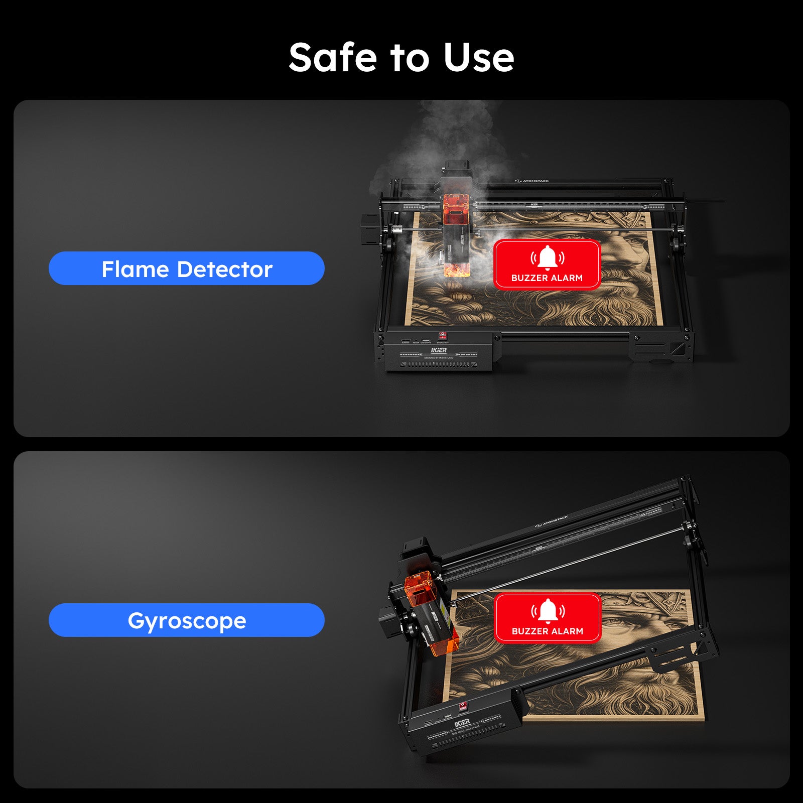 iKier X5 Pro Laser Engraver