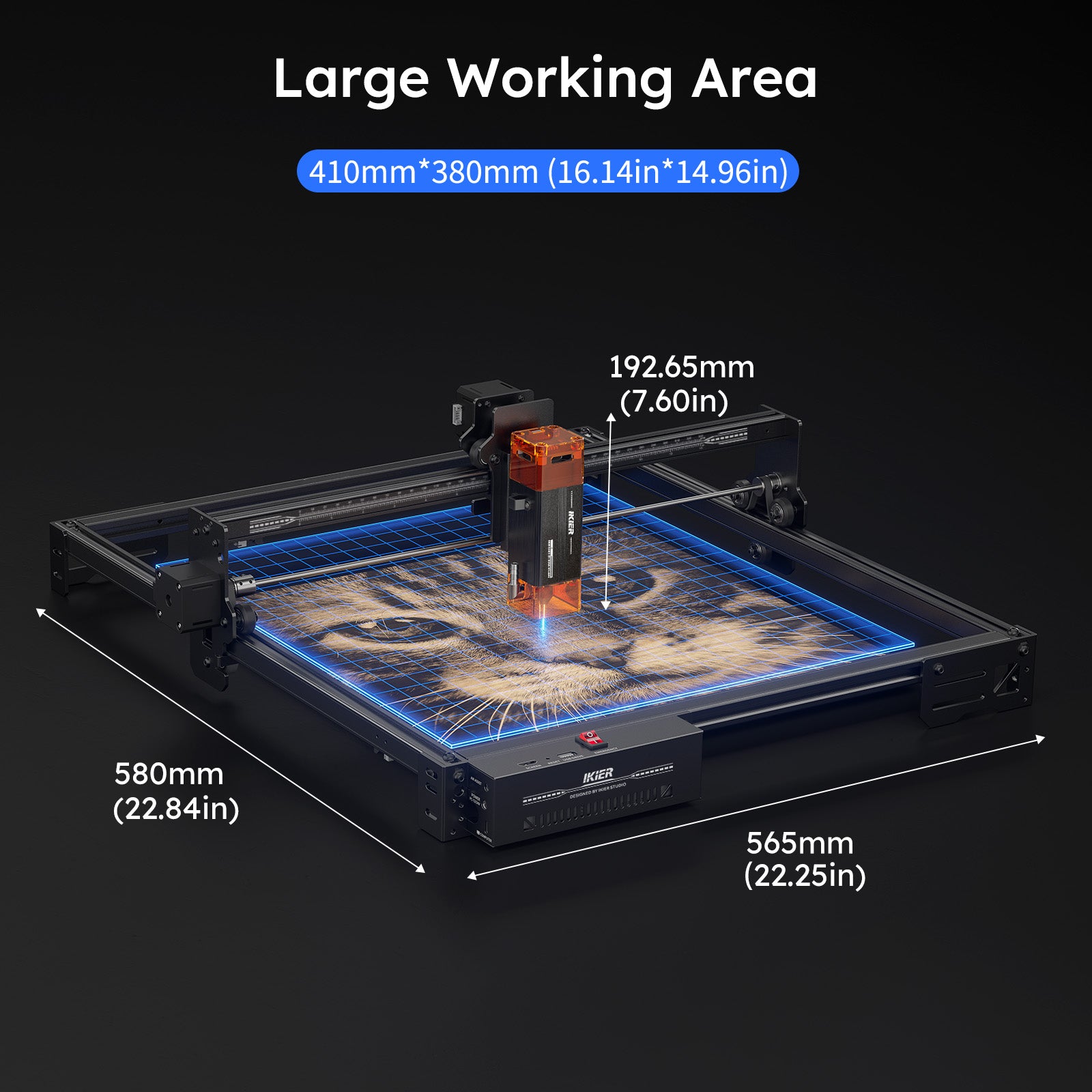 iKier X10 Pro Laser Engraver