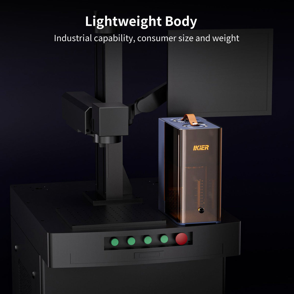 iKier NOVA 16W Fiber & 15W Diode Portable Dual Laser Engraver