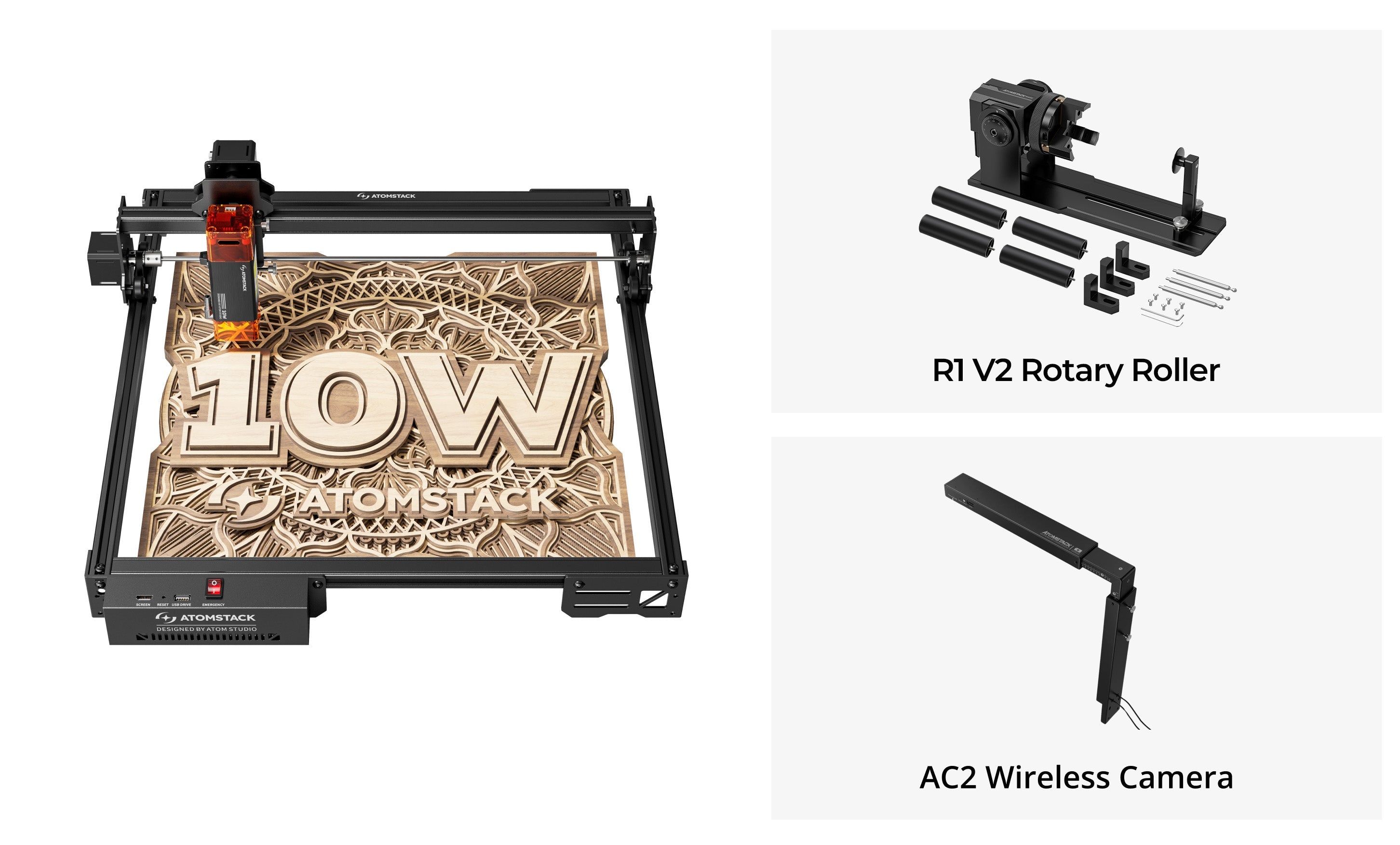 AtomStack A10 Pro V2 Laser Engraver