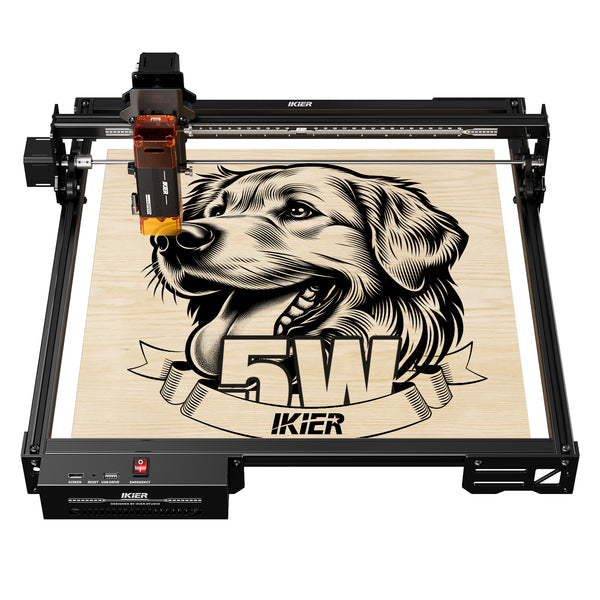 iKier X5 Pro: Upgraded 5W Laser Engraving Machine with Gen2 Spot Compression Technology