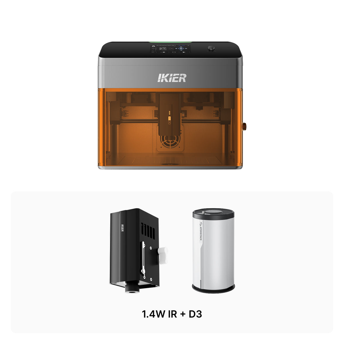 iKier Flex Pro 7W/12W Enclosed Laser  Engraver