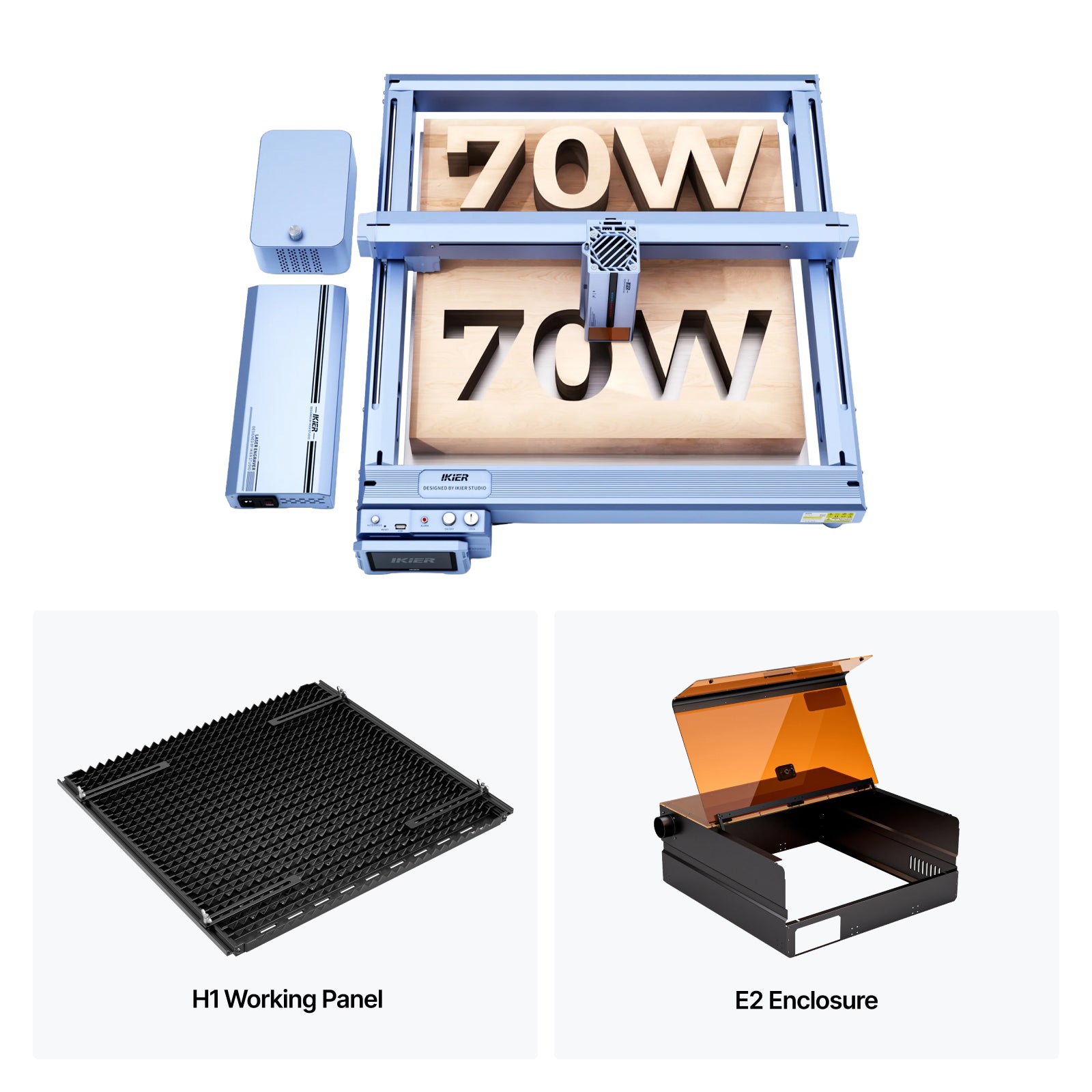iKier K1 Pro Max 70W Laser Engraver