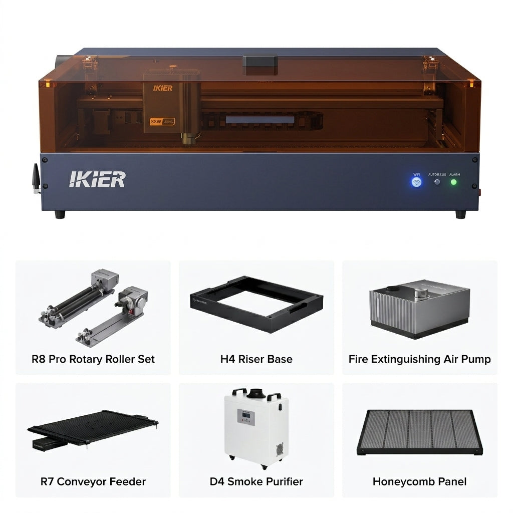 iKier K2 Pro 55W Laser Engraver