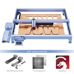 iKier K70 Max 360W Laser Cutter Engraver 850*800mm Area with Air Assist