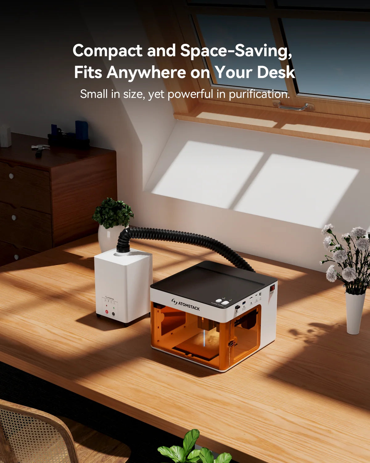 AtomStack D5 Mini Air Purifier