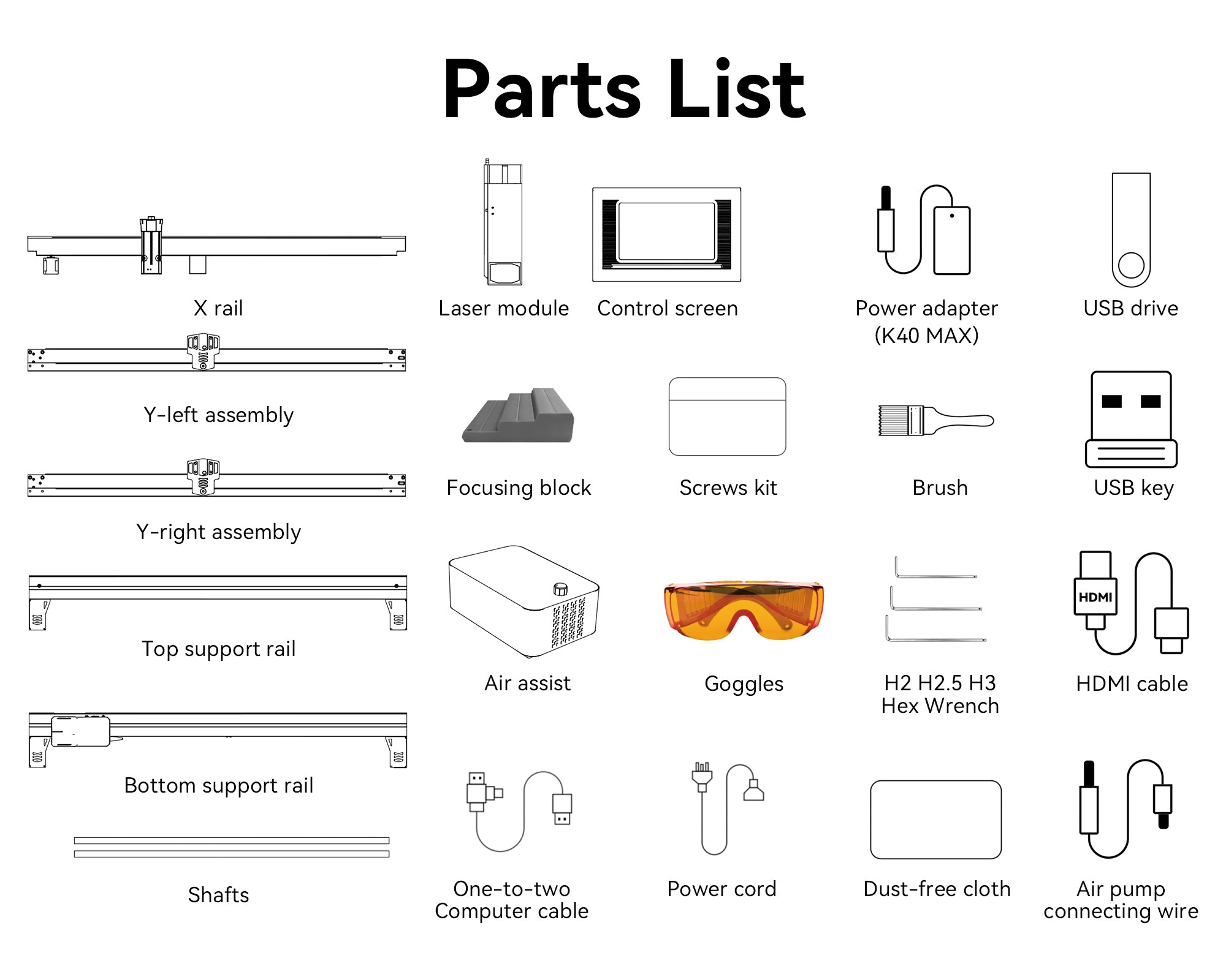 iKier K40 Max  Laser Engraver