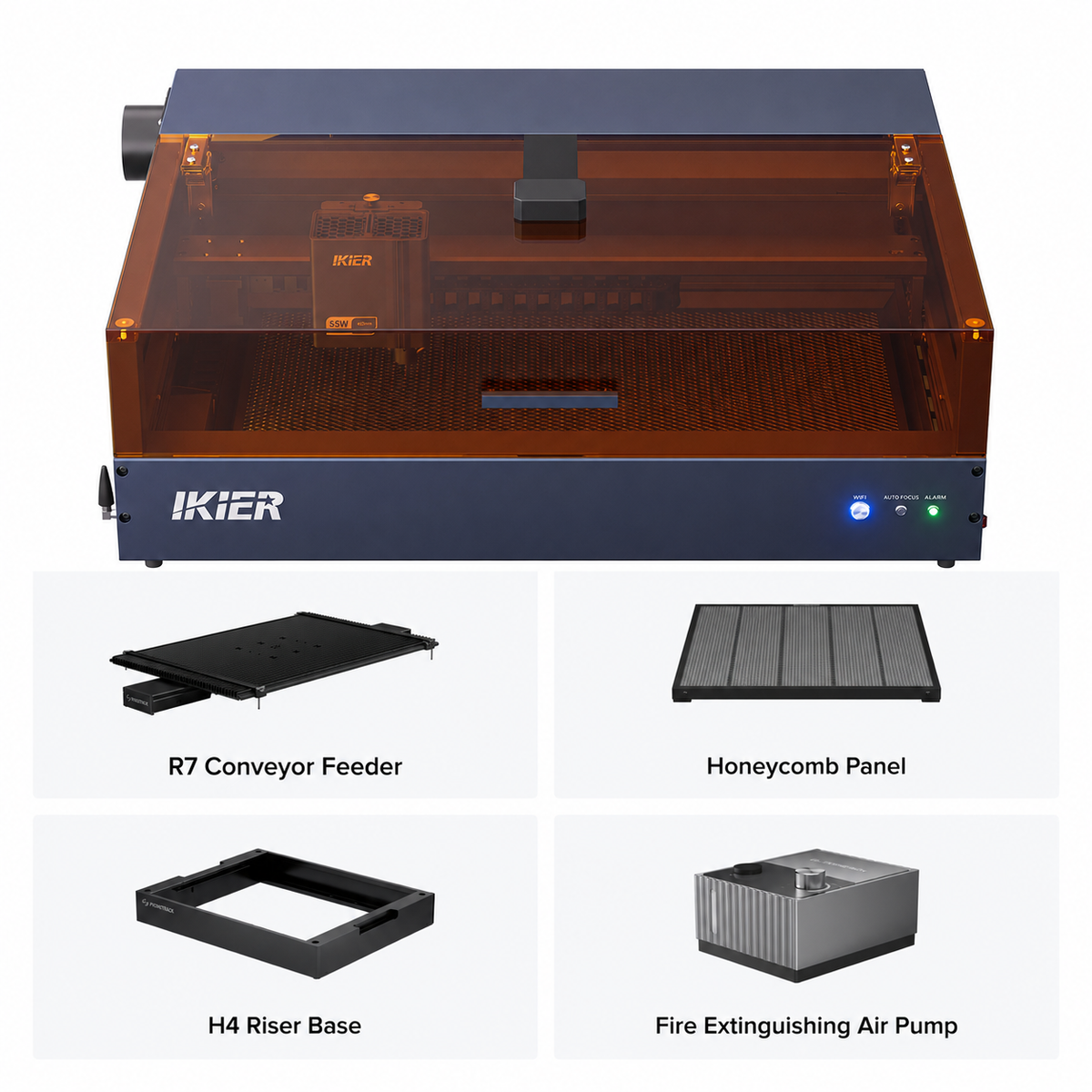 iKier K2 Pro 55W Laser Engraver