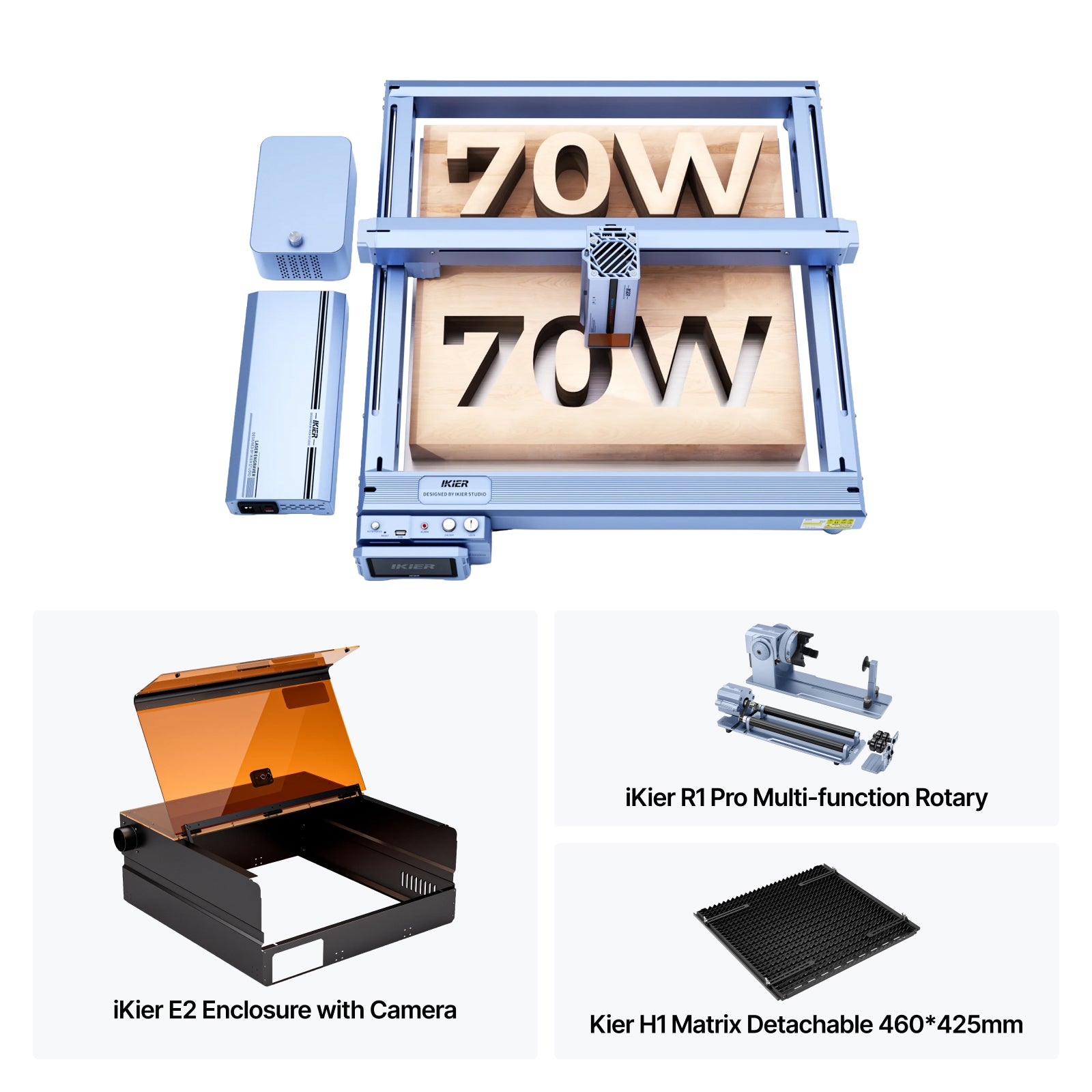 iKier K1 Pro Max 70W Laser Engraver
