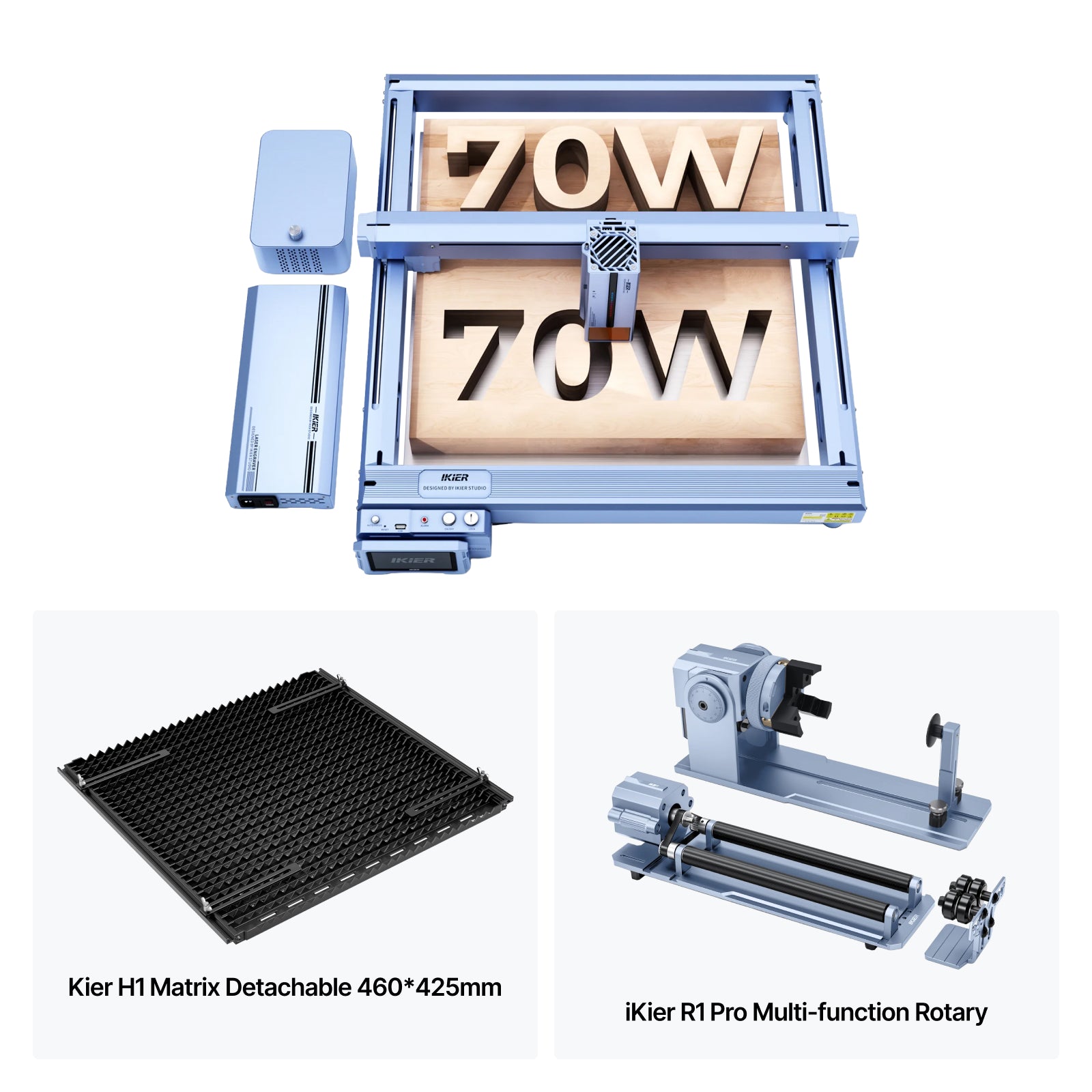 iKier K1 Pro Max 70W Laser Engraver