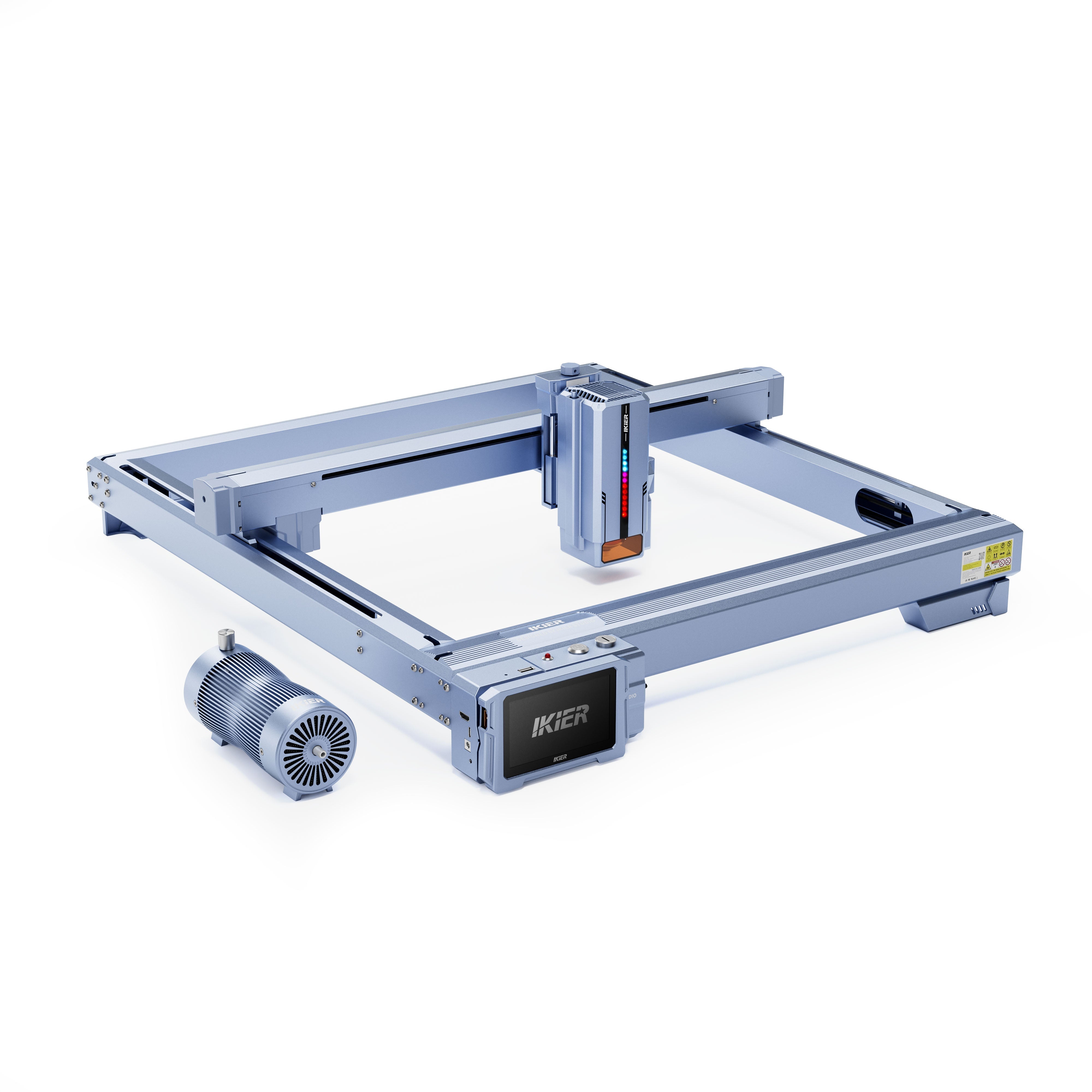 iKier K1 Ultra 36W Laser Engraving + K1 Extension Kit + Atomstack FB2 Plus Enclosure