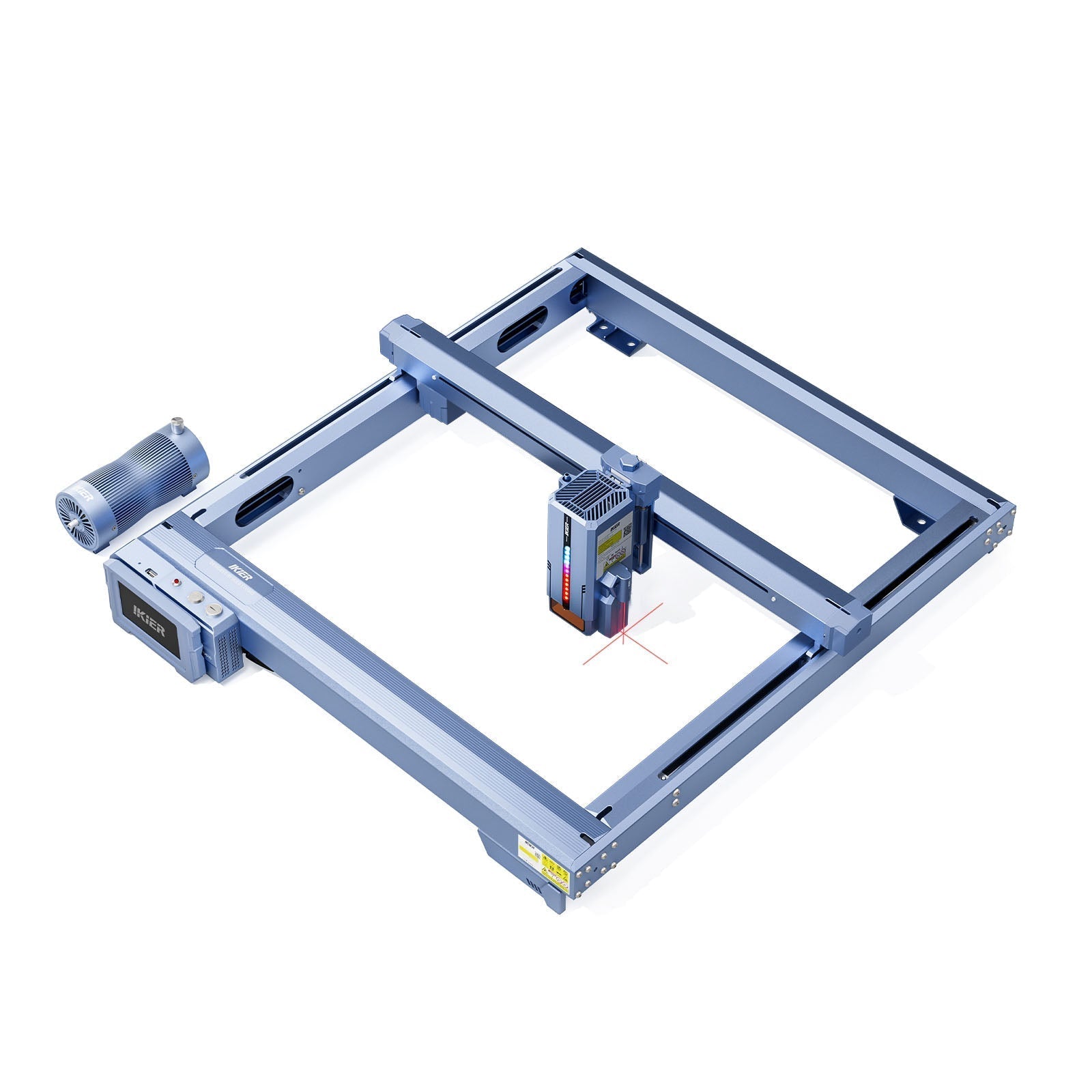 iKier K1 Ultra 36W Laser Engraving + K1 Extension Kit + Atomstack FB2 Plus Enclosure